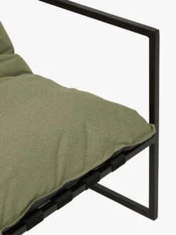 Aruba Outdoor Chair - Moss/ Black -Best Home globewest aruba frame occasional chair moss black 3