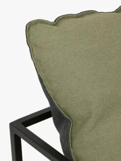 Aruba Outdoor Chair - Moss/ Black -Best Home globewest aruba frame occasional chair moss black 4
