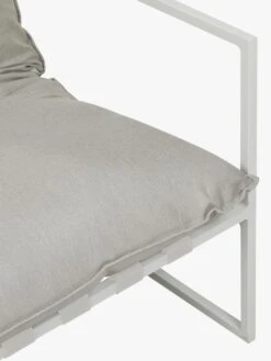 Aruba Outdoor Chair - White/ Putty -Best Home globewest aruba frame occasional chair puttywhite 4