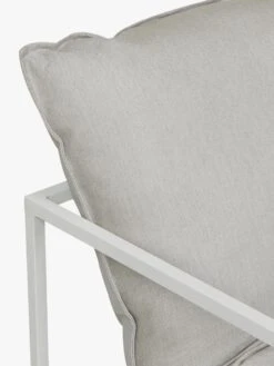 Aruba Outdoor Chair - White/ Putty -Best Home globewest aruba frame occasional chair puttywhite 5
