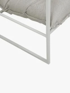 Aruba Outdoor Chair - White/ Putty -Best Home globewest aruba frame occasional chair puttywhite 6