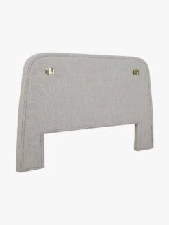 Almos Tapered King Bedhead - Limestone -Best Home globewest bedhead almos tapered king limestone 4