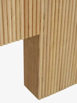 Benjamin Ripple King Bedhead - Natural Ash -Best Home globewest benjamin ripple wide queen bedhead natural ash 10 1