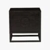 Benjamin Bedside Table - Black -Best Home globewest side table benjamin black 2