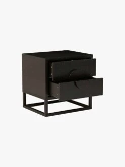 Benjamin Bedside Table - Black 10 Benjamin Bedside Table - Black -Best Home globewest side table benjamin black 3