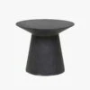 Livorno Round Side Table - Black Speckle 2 Livorno Round Side Table - Black Speckle -Best Home globewest side table livorno round black speckle 1