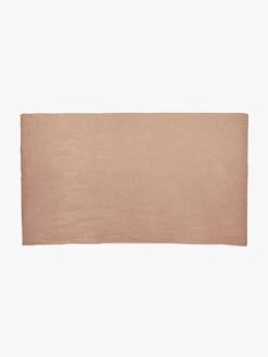 Vittoria Linen Slipclover Bedhead In Soft Clay - King