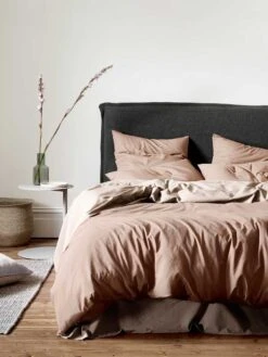 Halo Organic Cotton Standard Pillowcase - Rosewater -Best Home halo bedlinen rosewater 2023 1 1