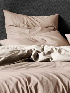 Halo Organic Cotton European Pillowcase - Rosewater -Best Home halo bedlinen rosewater 2023 detail 2