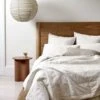 Halo Organic Coverlet - Sand -Best Home halo organic bed cover white sand