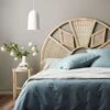 Halo Organic Cotton Quilt Cover - Eucalypt -Best Home halo organic cotton bedlinen eucalypt close