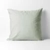 Halo Organic Cotton European Pillowcase - Peppermint -Best Home halo organic euro sage