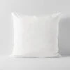 Halo Organic Cotton European Pillowcase - White -Best Home halo organic euro white