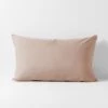 Halo Organic Cotton Standard Pillowcase - Rosewater -Best Home halo organic pillowcase rosewater