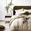 Halo Organic Sateen Quilt Cover - Feather -Best Home halo organic sateen bedlinen feather 4