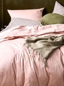 Halo Organic Sateen European Pillowcase - Lotus -Best Home halo organic sateen bedlinen lotus detail 1