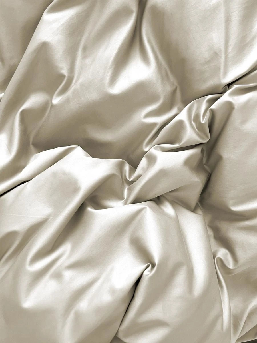 Halo Organic Sateen Sheet Set - Feather 4 Halo Organic Sateen Sheet Set - Feather - Image 2