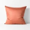 Halo Organic Sateen European Pillowcase - Cedarwood -Best Home halo organic sateen pillowcase euro cedarwood