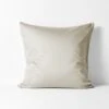 Halo Organic Sateen European Pillowcase - Feather -Best Home halo organic sateen pillowcase euro feather