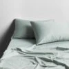 Halo Organic Sateen Sheet Set - Mist -Best Home halo organic sateen sheets mist 2