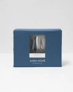 Halo Organic Cotton Sheet Set - Bijou Blue -Best Home halo organic sheets bag bijou blue