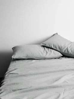 Halo Organic Cotton Sheet Set - Pebble