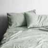 Halo Organic Cotton Sheet Set - Peppermint -Best Home halo organic sheets sage 2