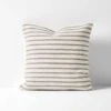 Hazel Stripe Cushion - Natural -Best Home hazel cushion natural