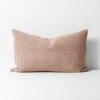Heavy Linen Rectangle Cushion - Lotus -Best Home heavy linen cushion lotus 40cmx60cm