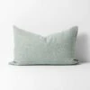 Heavy Linen Rectangle Cushion - Mist -Best Home heavy linen cushion mist 40cmx60cm