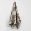 Heirloom Stripe Tea Towel - Charcoal 2 Heirloom Stripe Tea Towel - Charcoal -Best Home heirloom stripe tea towel charcoal