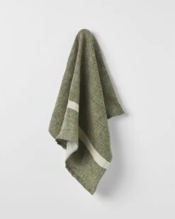 Herringbone Tea Towel - Khaki