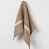 Herringbone Tea Towel - Tobacco -Best Home herringbone linen tea towel tobacco