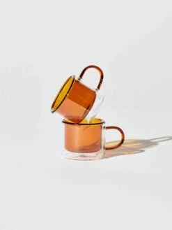 Shorty Espresso Cup Set - Amber