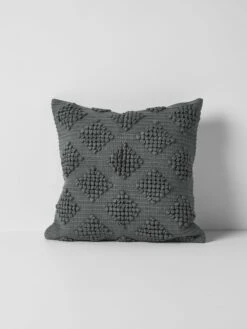 Husk Cushion - Charcoal