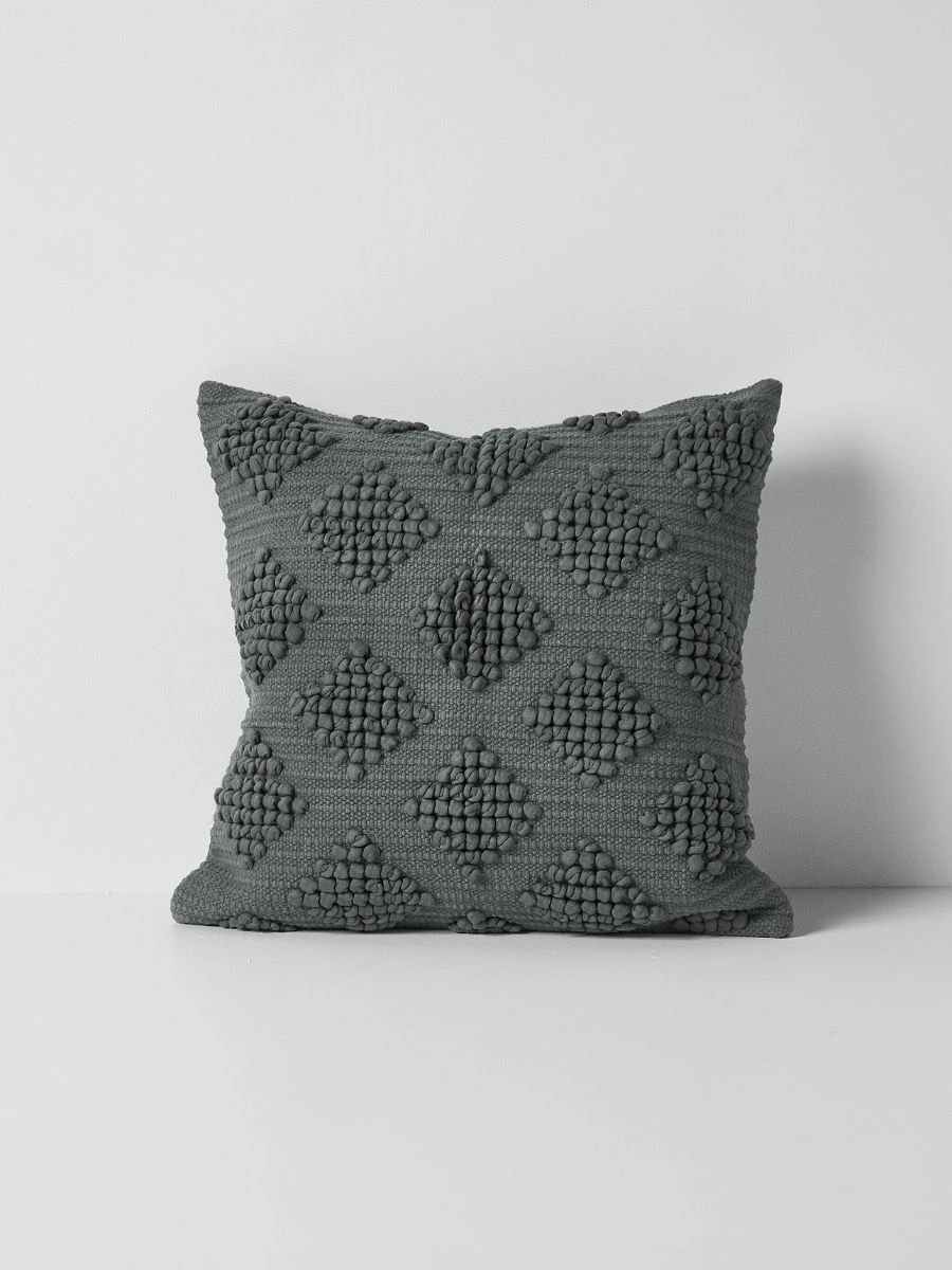 Husk Cushion - Charcoal 3 Husk Cushion - Charcoal