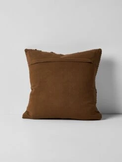 Husk Cushion - Tobacco -Best Home husk cushion tobacco reverse 1