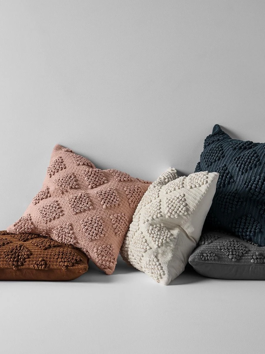 Husk Cushion - Charcoal 5 Husk Cushion - Charcoal - Image 3