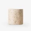 Shell Planter - Medium 2 Shell Planter - Medium -Best Home inartisan arjen lightweight shell finish cynlindrical pot medium
