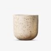 Inken Lightweight Shell Pot - Medium 1 Inken Lightweight Shell Pot - Medium -Best Home inartisan inken lightweight shell finish curved pot medium
