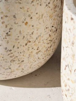 Inken Lightweight Shell Pot - Small 10 Inken Lightweight Shell Pot - Small -Best Home inartisan inken lightweight shell finish curved pots 3 1