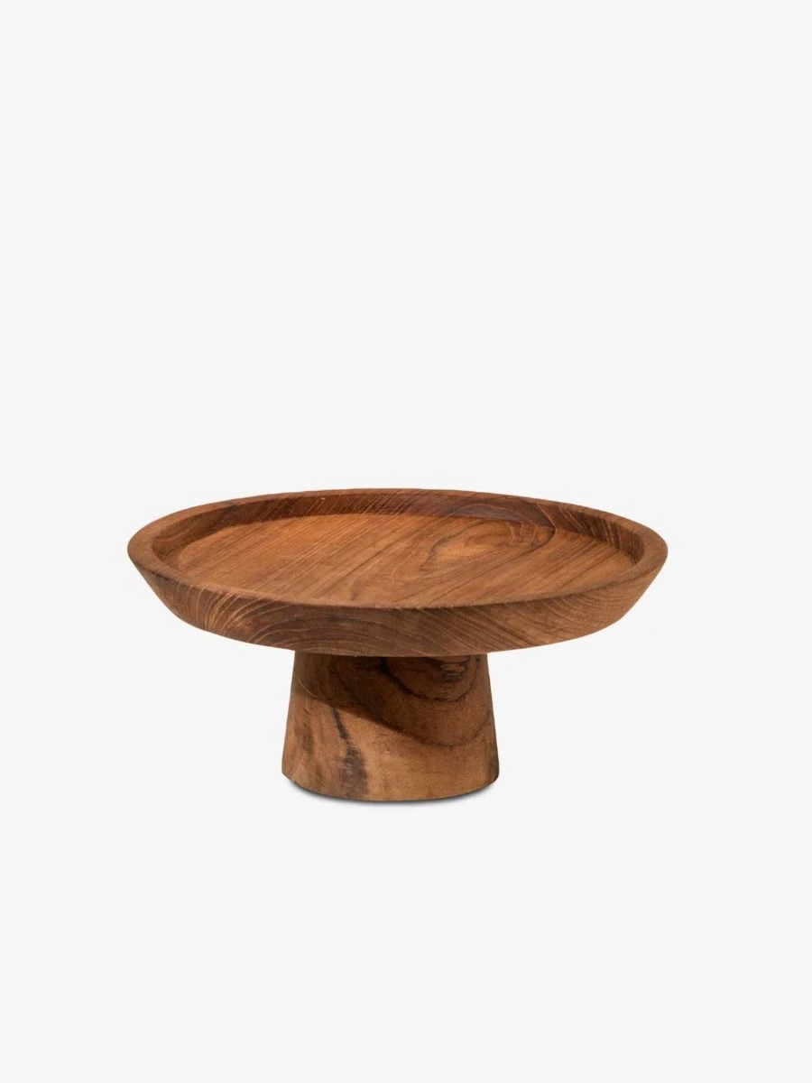 Jali Wooden Cake Stand - Small 3 Jali Wooden Cake Stand - Small