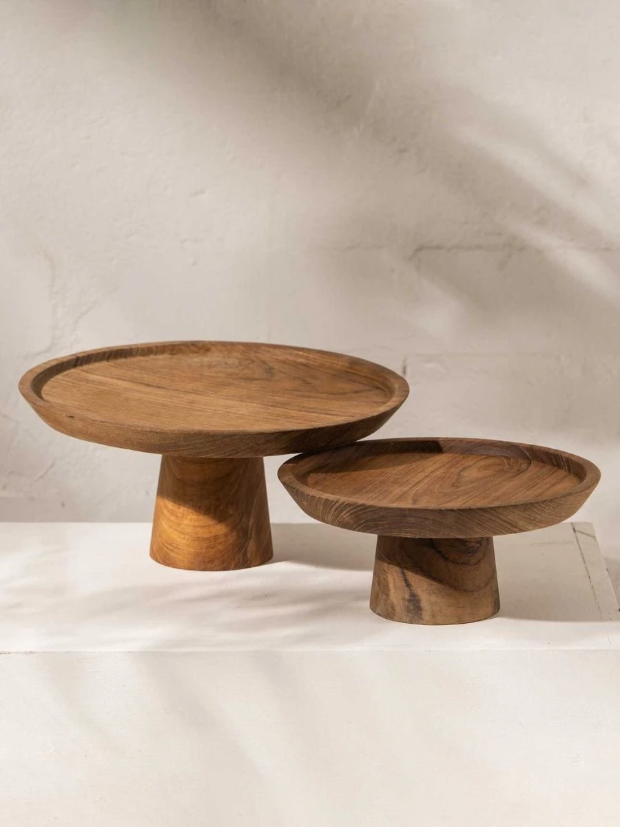 Jali Wooden Cake Stand - Small 5 Jali Wooden Cake Stand - Small - Image 3