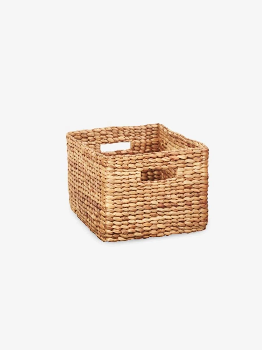 Waterhyacinth Rectangular Storage Basket - Small 3 Waterhyacinth Rectangular Storage Basket - Small