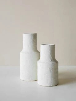 Eva Large Vase -Best Home indigo love eva vases off white 2 1