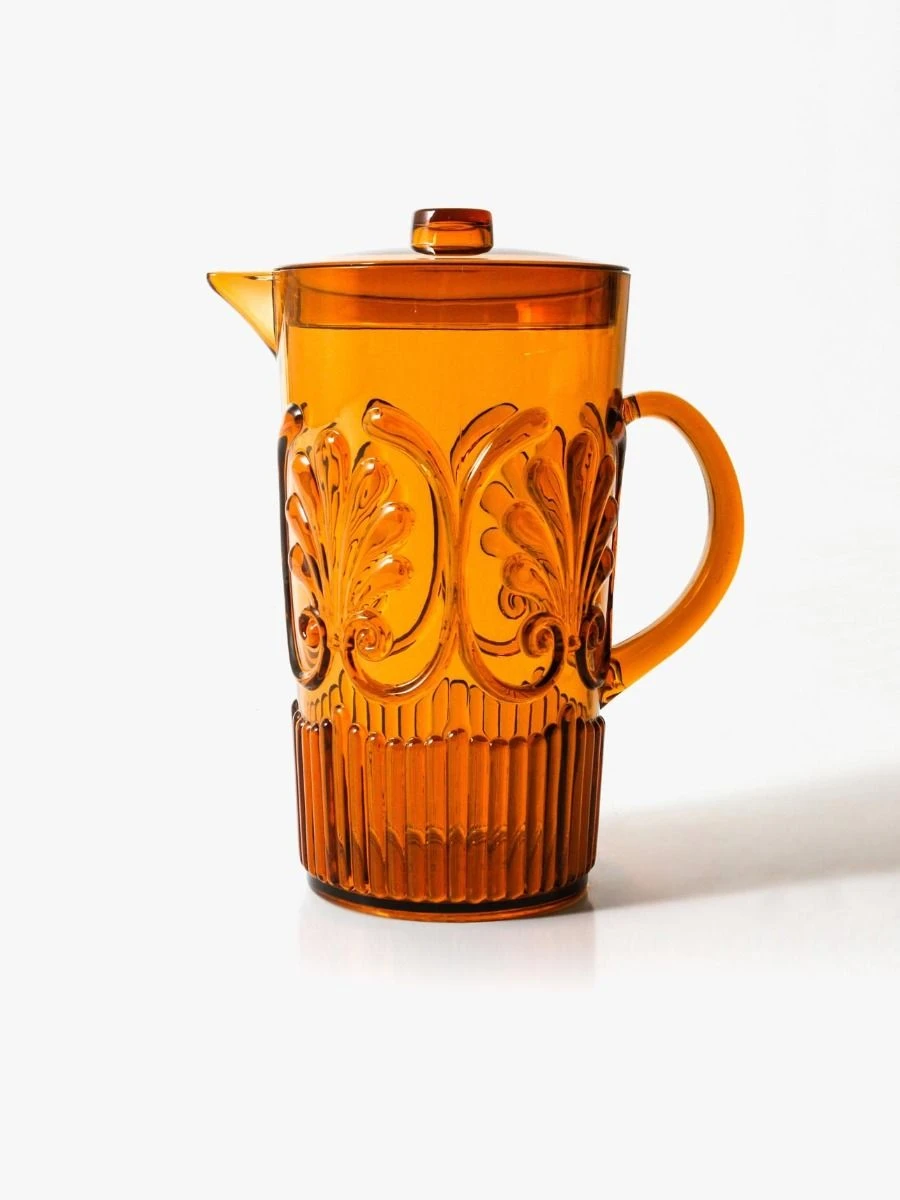 Flemington Acrylic Jug - Amber 3 Flemington Acrylic Jug - Amber