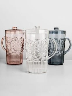 Flemington Acrylic Jug - Blue -Best Home indigo love flemington jugs 2