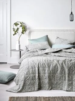 Jaipur Coverlet - Mist & Feather