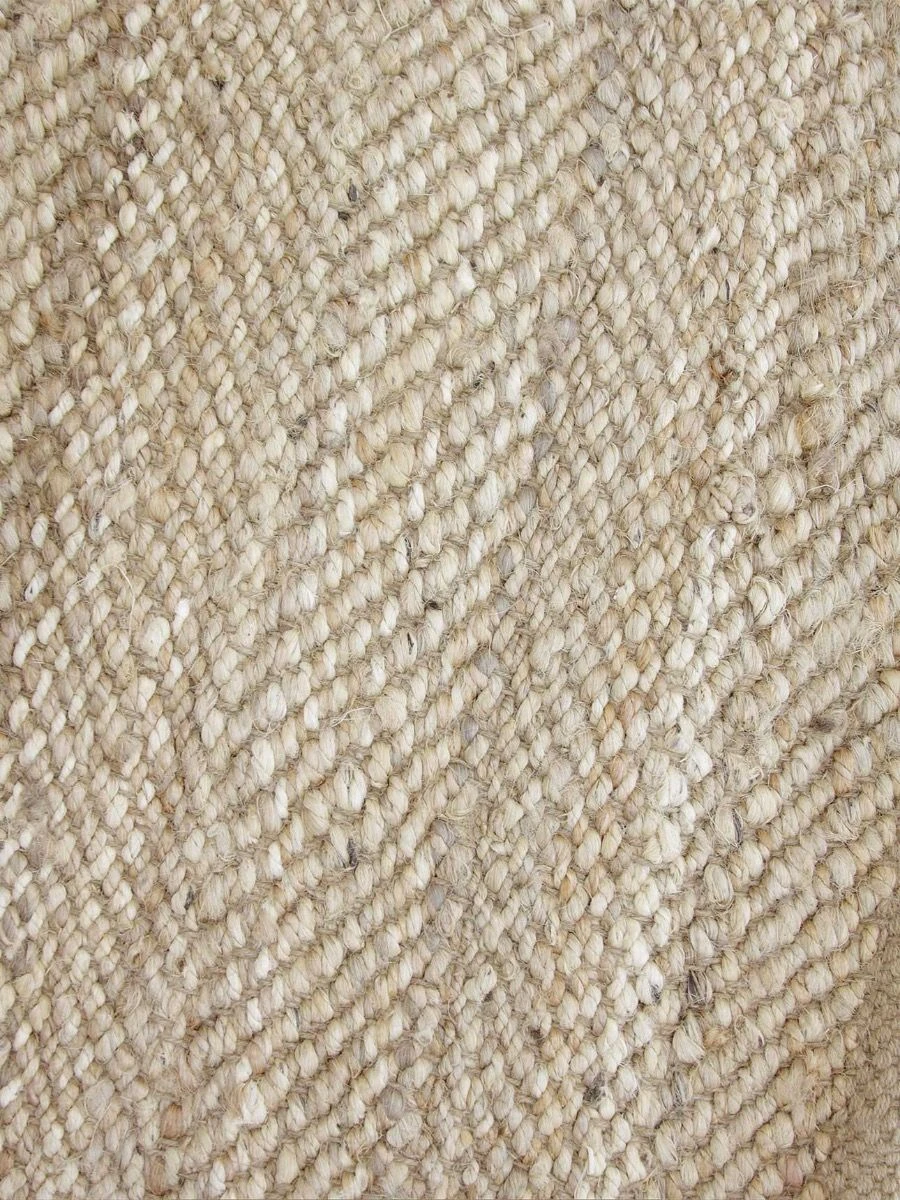 Herringbone Hall Runner - Natural 6 Herringbone Hall Runner - Natural - Image 4