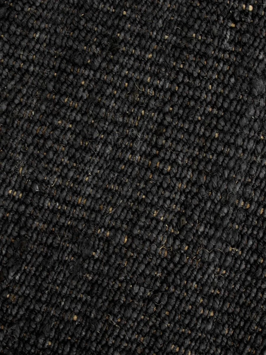 Jute Rug - Black 6 Jute Rug - Black - Image 4